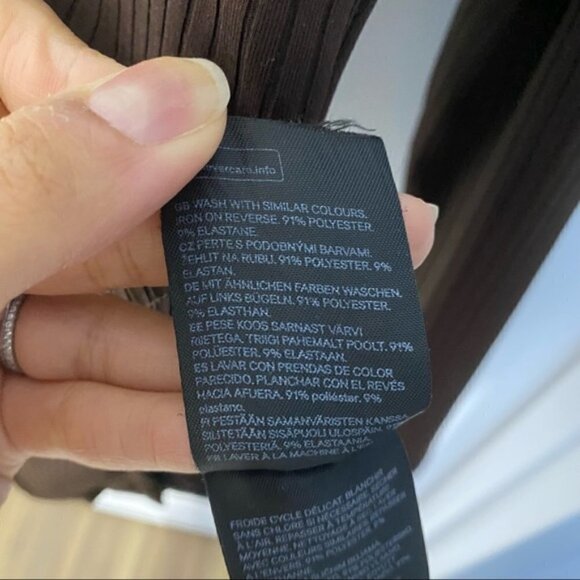 H&m brown long sleeve bodysuit - Picture 5 of 7